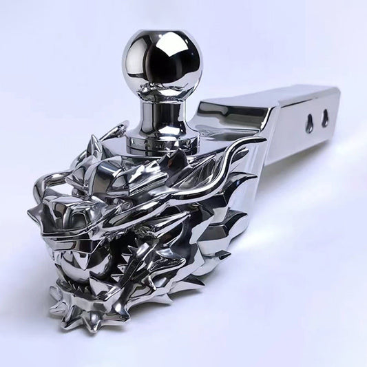 Handmade Noble Dragon Head - Car Tail Trailer Hitch