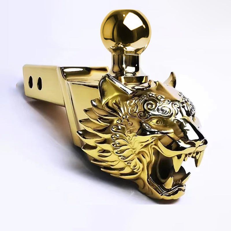 Handmade Tiger Head - Car Tail Trailer Hitch